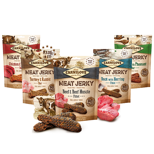 PETISCO MEAT JERKY  - CARNILOVE 100G