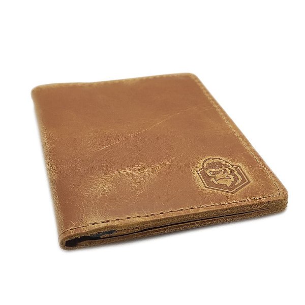 Carteira de Couro Mini Marrom