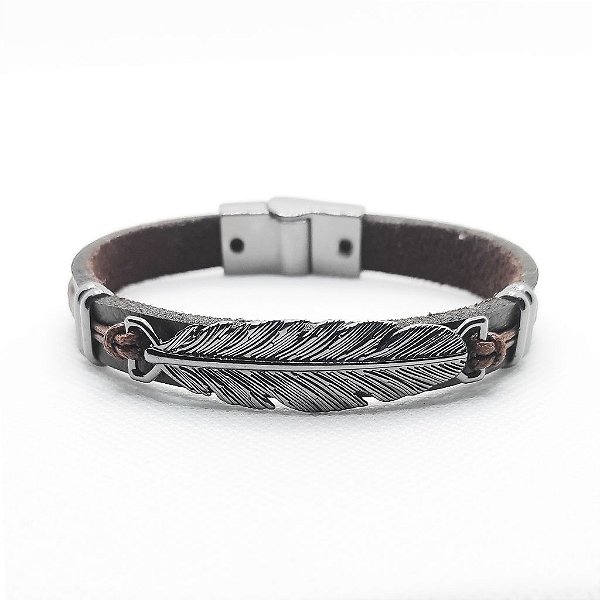 Pulseira de Couro Classic - Freedom