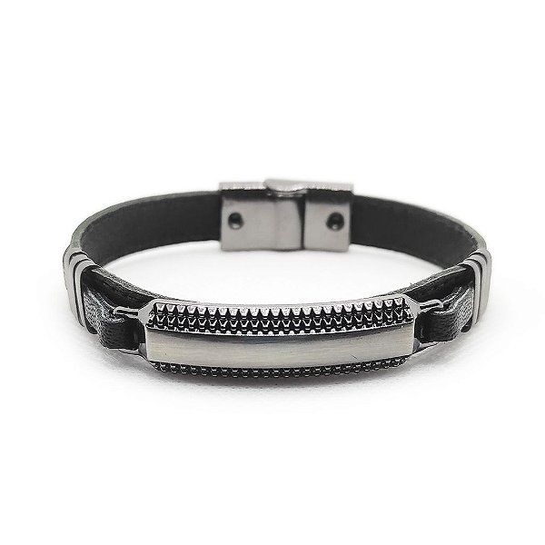Pulseira de Couro Classic - Vallentin Gray