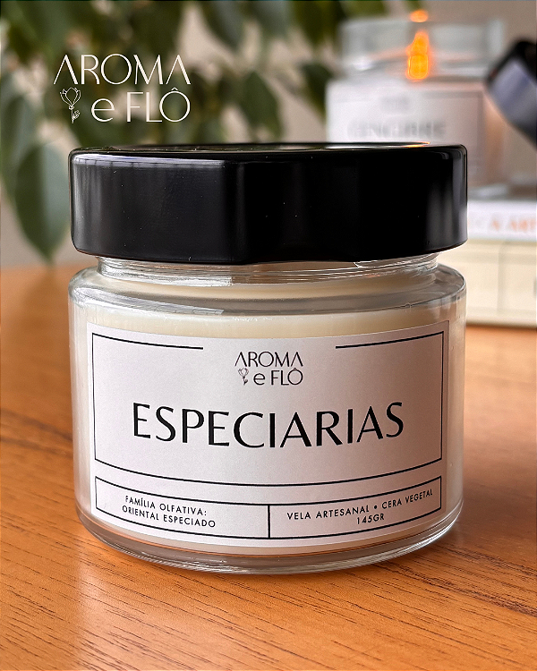 Vela aromática Especiarias