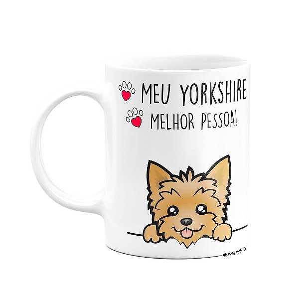 Caneca - Meu Yorkshire melhor pessoa