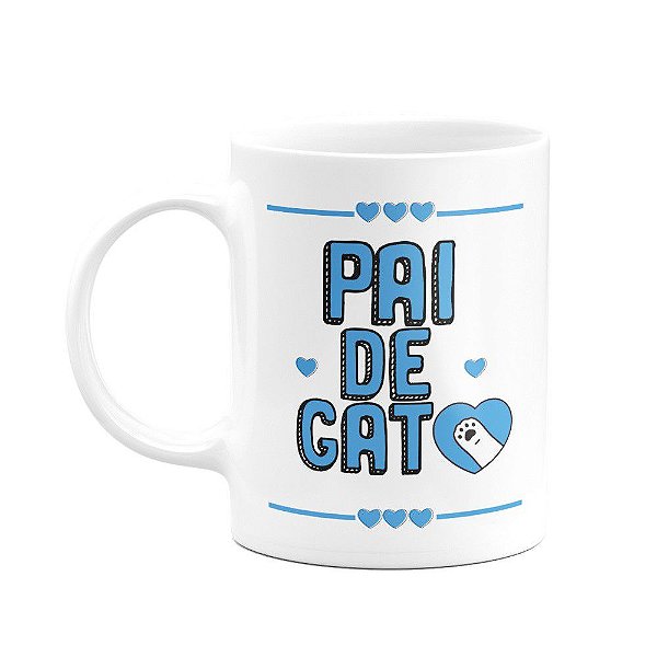 Caneca Pets - Pai de gato