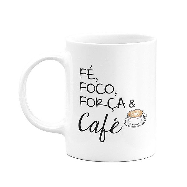 Caneca - Fé e Café