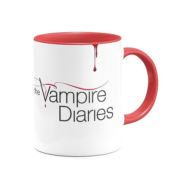 Caneca The Vampire Diaries - B-red