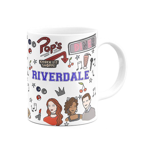 Caneca Riverdale branca