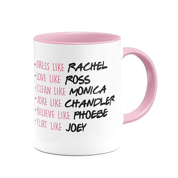 Caneca Like Friends B-pink