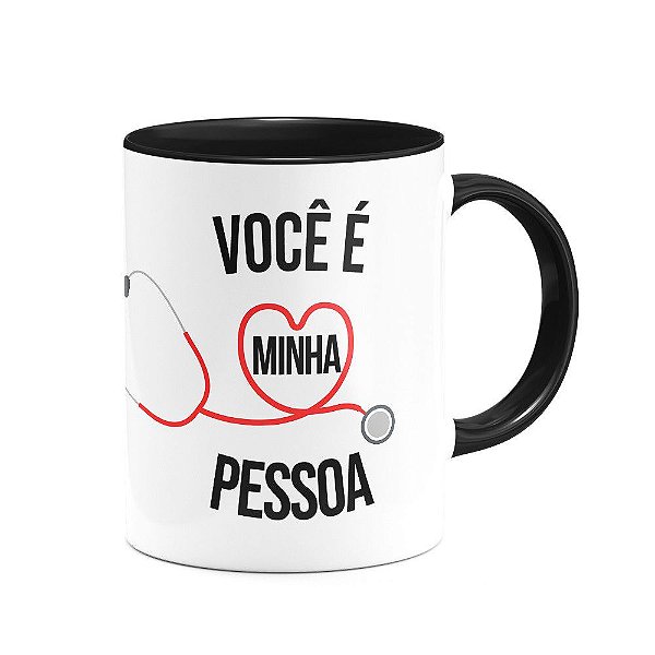 Caneca B-black Greys Anatomy - Você é minha pessoa