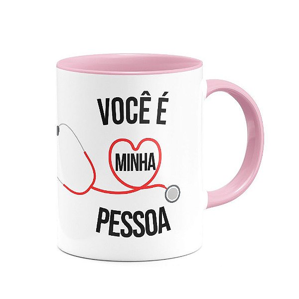 Caneca B-pink Greys Anatomy - Você é minha pessoa