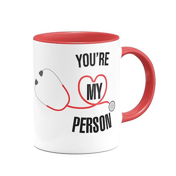 Caneca B-red Greys Anatomy - You're My Person