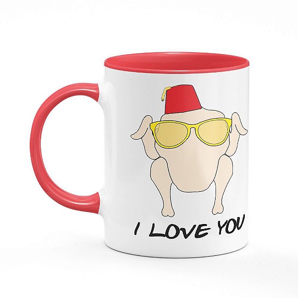 Caneca Friends B-red I love You  Peru