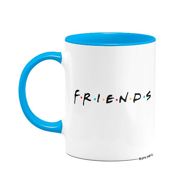 Caneca Friends Logo - B-blue