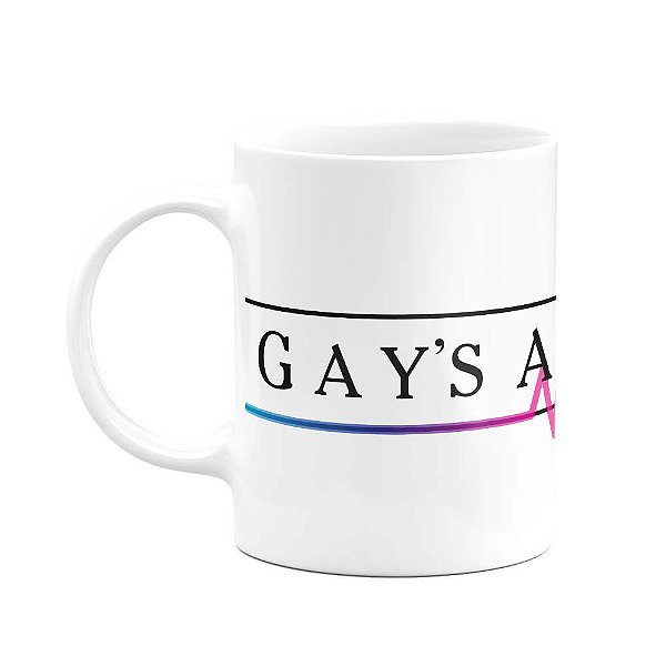 Caneca Divertida - Lgbt Gays Anatomy