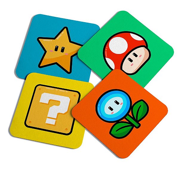 Porta copos - Icons Super Games