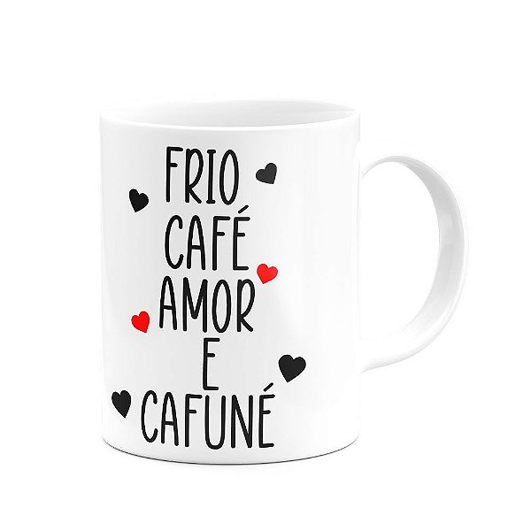 Caneca Divertida - Café e cafuné (Saldo)
