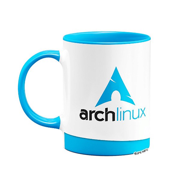 Caneca B-blue Arch Linux (Saldo)