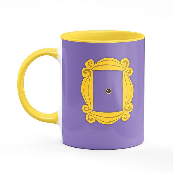 Caneca Friends B-yellow Moldura (Saldo)