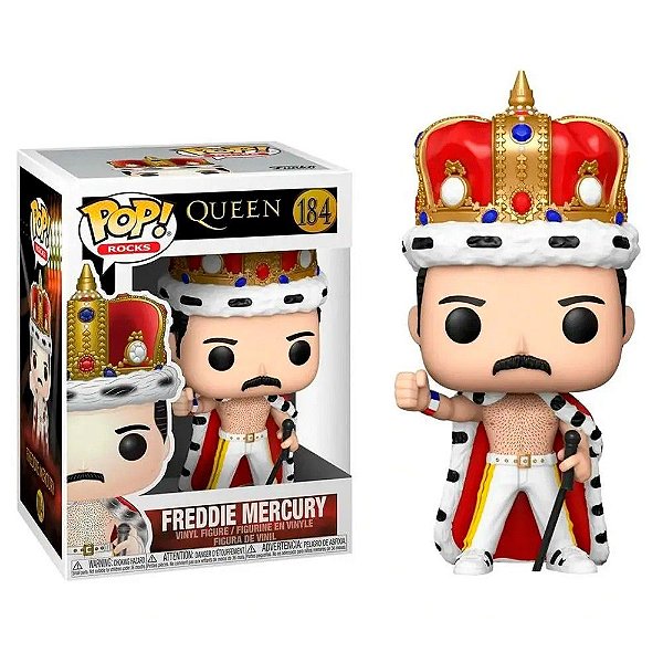 Funko Pop Rocks Freddy Mercury King 184