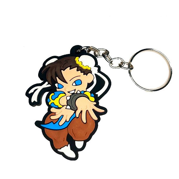 Chaveiro Geek Gamer Street fighter - Chun-li