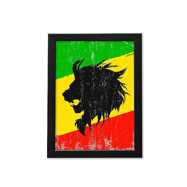 Quadro A4  - Lion of reggae