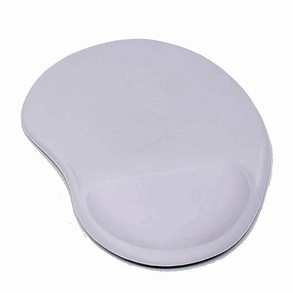 Mouse Pad Oval ergonômico para sublimação c/ 6un