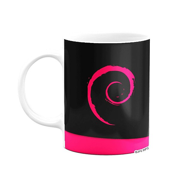 Caneca Linux  - Debian B-dark
