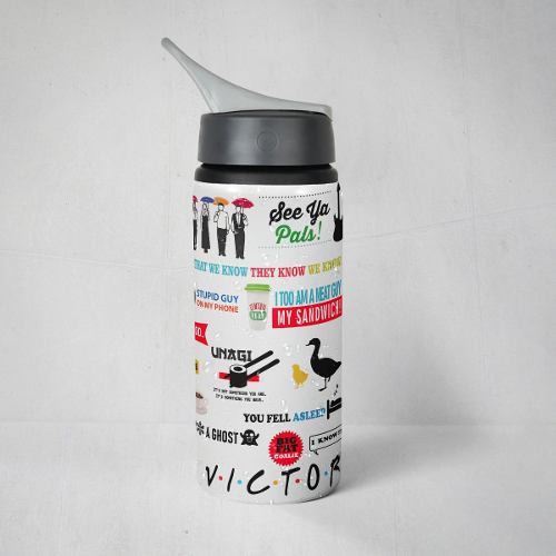 Garrafa Squeeze NK Icons Moments - Friends com nome