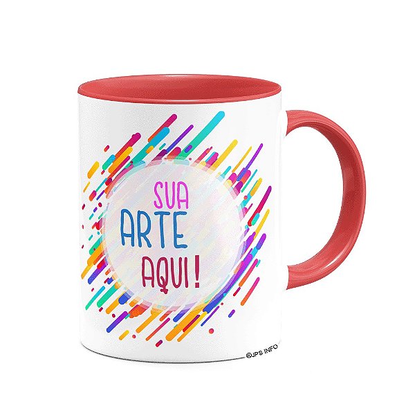 Caneca B-red - Personalize
