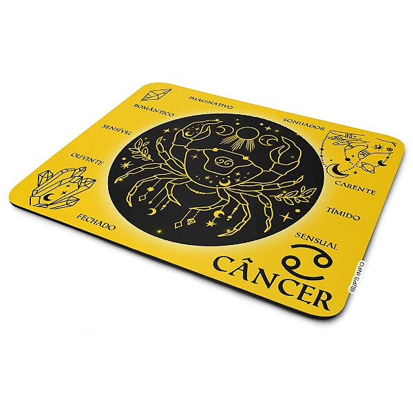 Mouse Pad Signos - Câncer