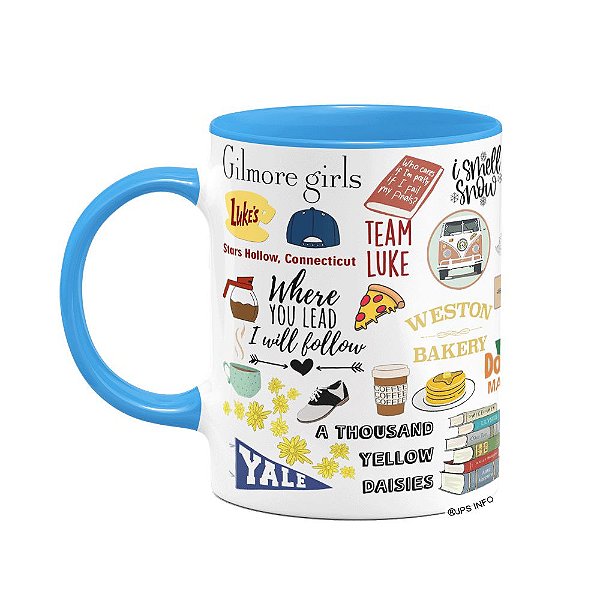 Caneca Icons Moments - Gilmore Girls - B-blue