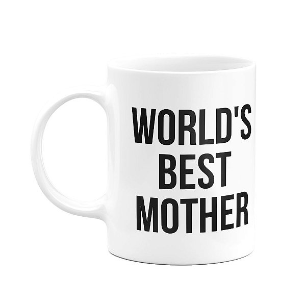 Caneca World's Best Mother - The Office - Branca (Saldo)