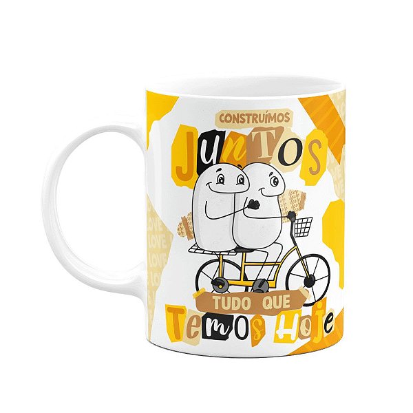 Caneca Flork Namorados - Construimos juntos tudo o que temos
