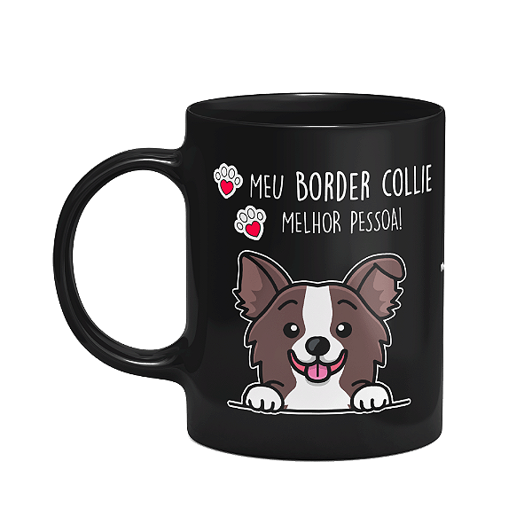 Caneca Dog - Meu Border Collie Puppy, melhor pessoa! M2