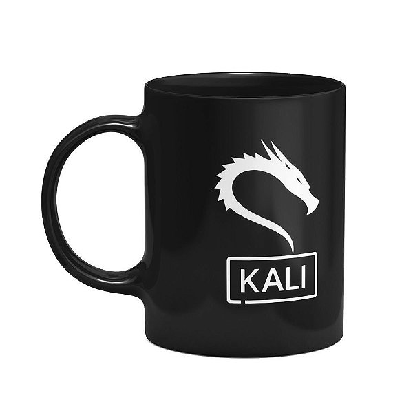 Caneca Geek Dev Linux - Kali Linux - Preta (Saldo)
