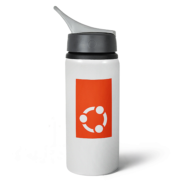 Garrafa Squeeze NK Geek Dev Linux  -Ubuntu Linux