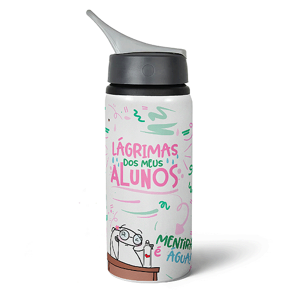 Garrafa Squeeze NK Flork Professora - Lágrimas dos alunos