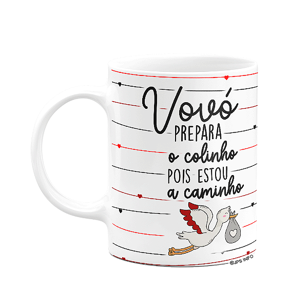 Caneca - Vovó, prepara o colinho que estou a caminho! M2
