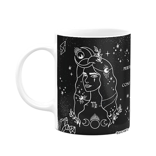 Caneca dos Signos - Signo de Virgem - 325ml b-dark