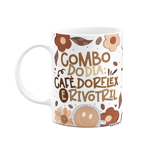 Caneca Divertida Vibes - Combo do dia - 325ml