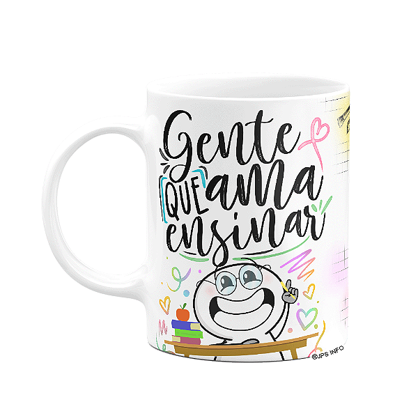 Caneca Funny Professor - Gente que ama ensinar