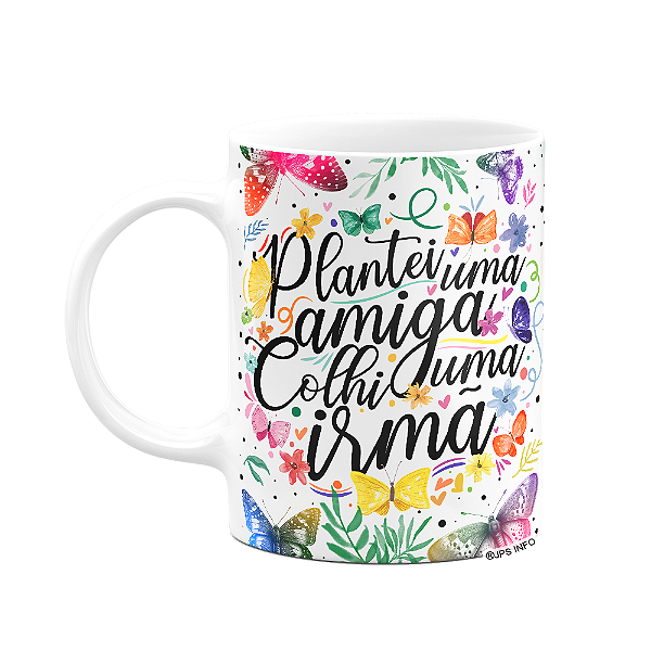 Caneca Amizade - Sorte a minha ter uma amiga como você