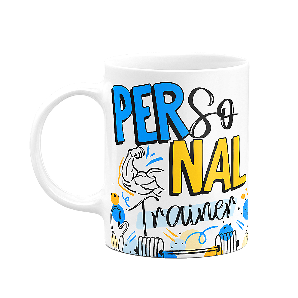 Caneca profissões - Personal Trainer - 325ml