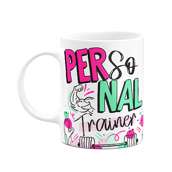 Caneca profissões - Personal Trainer - 325ml - M2