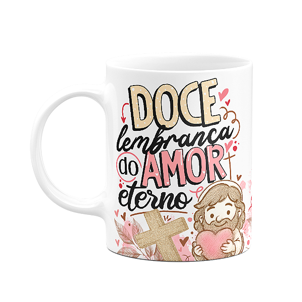 Caneca da Páscoa - Doce lembrança do amor eterno M3 - 325ml
