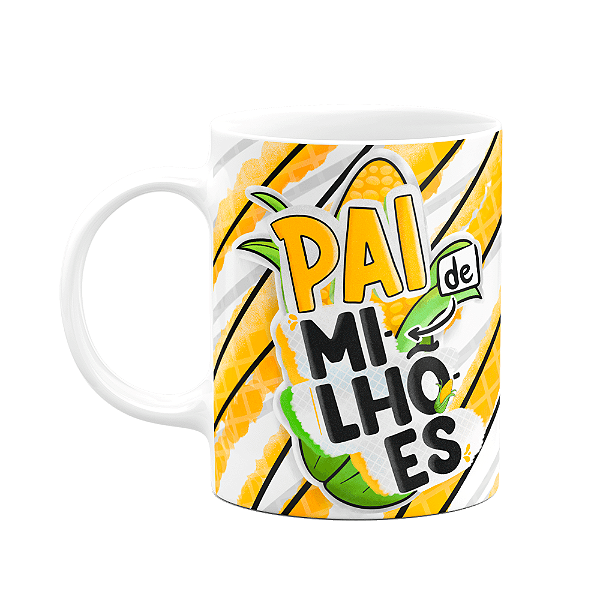 Caneca dos Pais - Pai de Milhões - 325ml