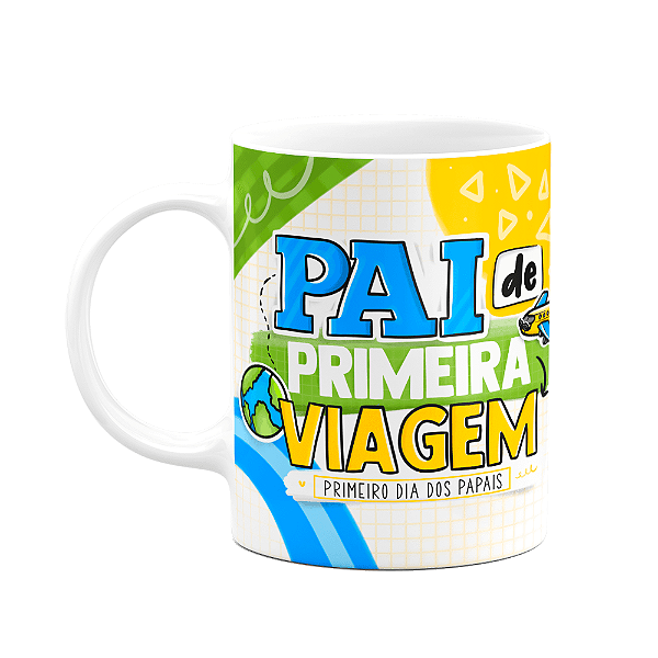 Caneca dos Pais - Pai de primeira viagem - 325ml