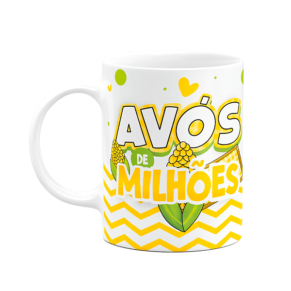 Caneca dos Avós - Avós de milhões  - 325ml