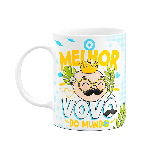 Caneca dos Avós - O melhor vovô do mundo - M2 - 325ml