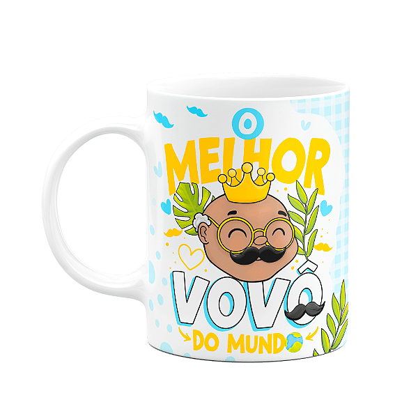 Caneca dos Avós - O melhor vovô do mundo - M3 - 325ml