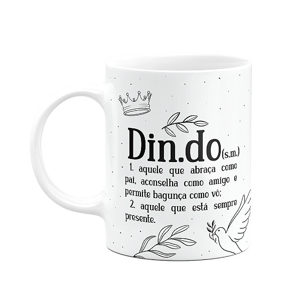 Caneca de Dindos - Definição de Dindo - M2 - 325ml